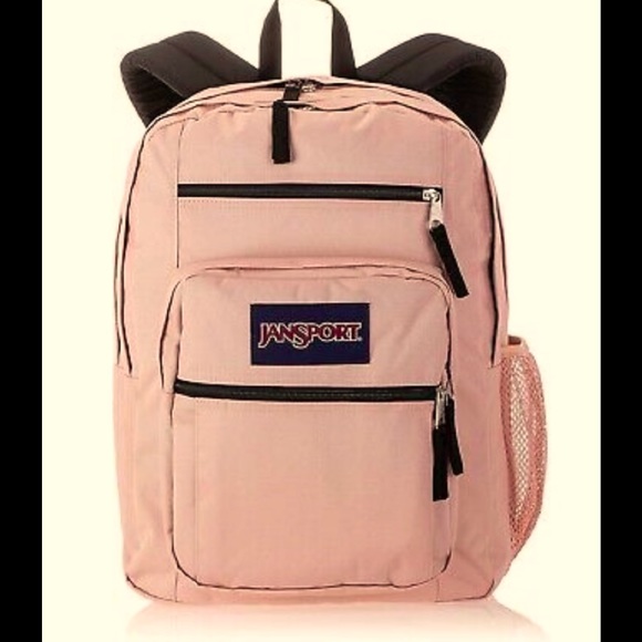 Jansport Handbags - JANSPORT BIG STUDENT MISTY ROSE LAPTOP BACKPACK 🎒